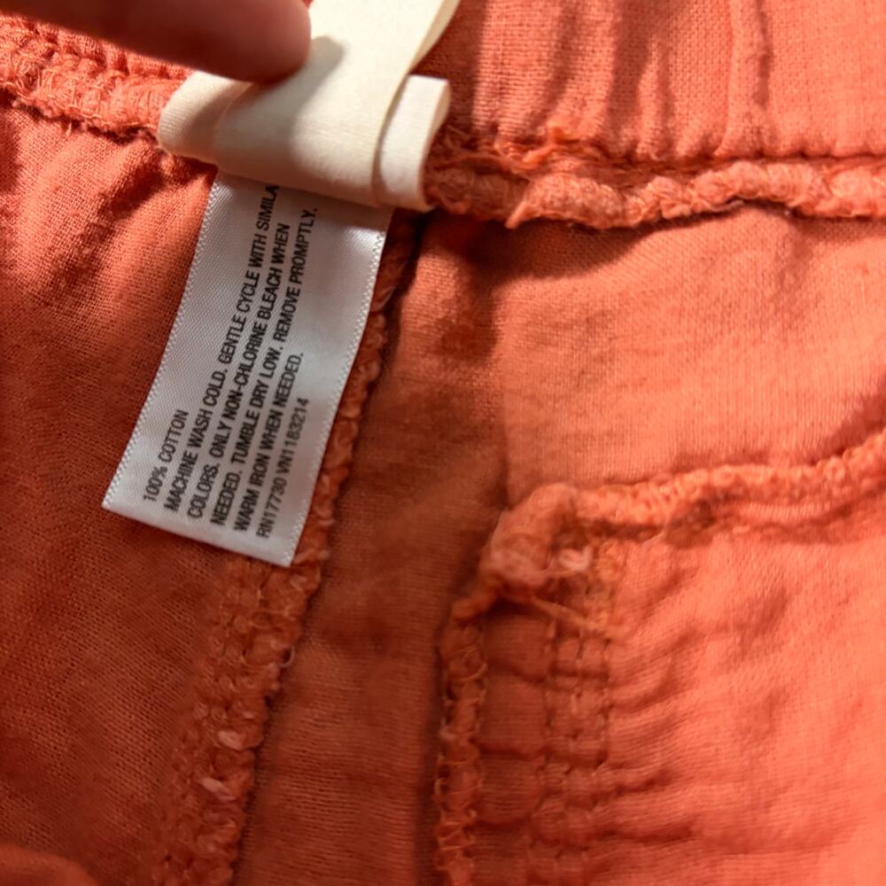 Y2k Mossimo Orange Comfy Mini Shorts - Picture 4 of 6